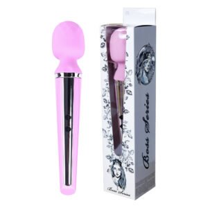 Вібро-мікрофон Massager Genius USB Розовий 10 Function