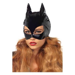 Вінілова маска жінки-кішки Leg Avenue Vinyl Cat Woman Mask O/S