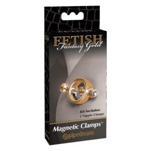 Золоті затискачі для сосків Pipedream Fetish Fantasy Gold, золотисті