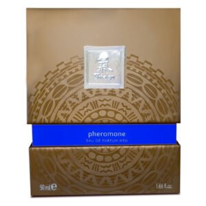 Духи з феромонами чоловічі SHIATSU Pheromone Fragrance men darkblue, 50 мл