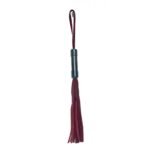 Плеть з петлею на рукояті Sex & Mischief бордова, 33 см - Enchanted Flogger