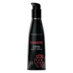 Їстівний лубрикант зі смаком полуниці Wicked Aqua Strawberry на водній основі, 120 мл