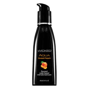 Їстівний лубрикант WICKED AQUA Sweet Peach зі смаком персика, 60 мл