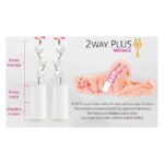 Мастурбатор Kokos Valentina 2WayPlus з функцією масажу та вібрацією