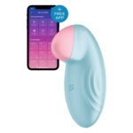 Смарт-вібратор для клітора Satisfyer Tropical Tip Light Blue