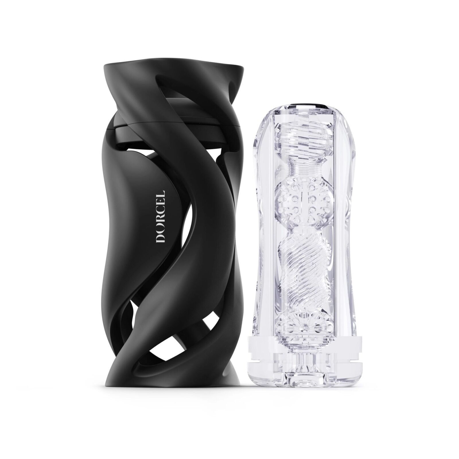Мастурбатор Dorcel DEEP BLOW BLACK, подвійне використання Мастурбатор Dorcel DEEP BLOW BLACK, подвійне використання