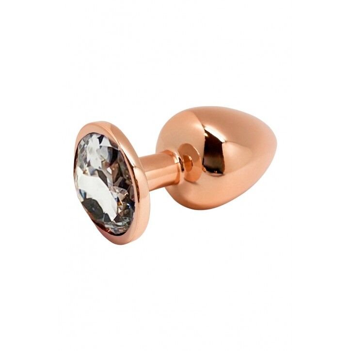 Металева анальна пробка Wooomy Tralalo Rose Gold Metal Plug Size L, діаметр 4 см, довжина 9 см Металева анальна пробка Wooomy Tralalo Rose Gold Metal Plug Size L, діаметр 4 см, довжина 9 см