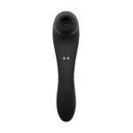 Вакуумний стимулятор з вібрацією Wooomy Smoooch Black Clitoral Suction & Vibration