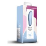 Кліторальний вібратор SugarBoo Blue Bae, працює від батарейок (у комплекті)