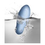 Кліторальний вібратор SugarBoo Blue Bae, працює від батарейок (у комплекті)