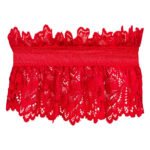 Ажурна підв’язка Obsessive Amor Cherris garter, red