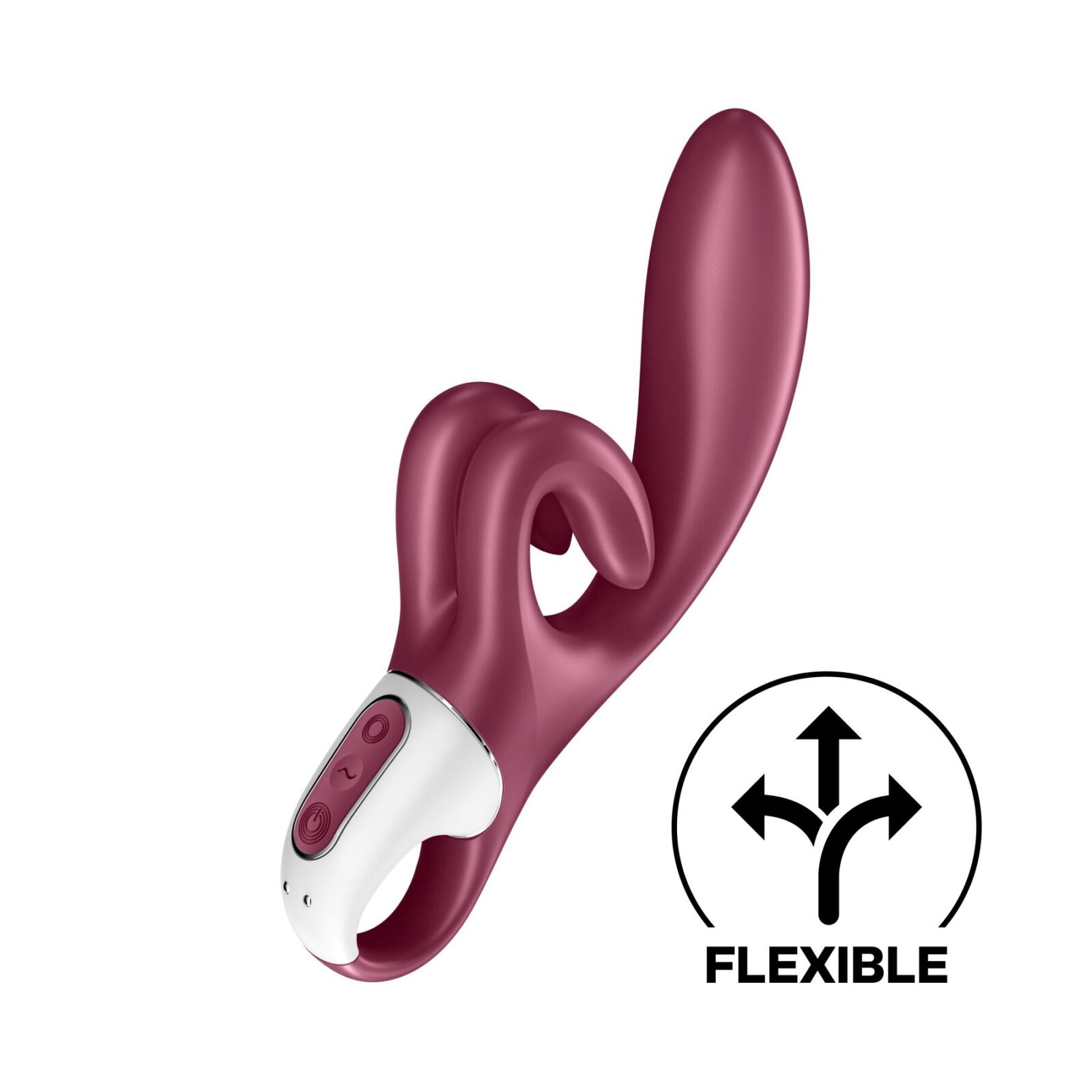 Вібратор-кролик Satisfyer Touch Me Red, подвійний відросток, 3 потужні мотори Вібратор-кролик Satisfyer Touch Me Red, подвійний відросток, 3 потужні мотори
