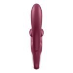 Вібратор-кролик Satisfyer Touch Me Red, подвійний відросток, 3 потужні мотори