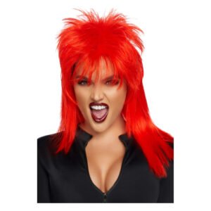 Перука рок-зірки Leg Avenue Unisex rockstar wig Red, унісекс, 53 см