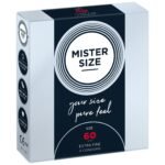 Презервативи латексні Mister Size 60 мм ультра тонкі (ціна за упаковку, 3 шт.)