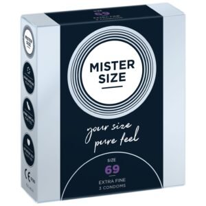 Презервативи латексні Mister Size 69 мм ультра тонкі (ціна за упаковку, 3 шт.)