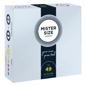 Презервативи Mister Size - pure feel - 49 (36 condoms), товщина 0,05 мм