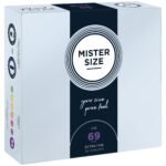 Презервативи ультратонкі латексні Mister Size 69 мм (ціна за упаковку 36 шт.)