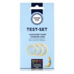 Набір презервативів Mister Size test-set 53–57–60, 3 розміри + лінійка, товщина 0,05 мм