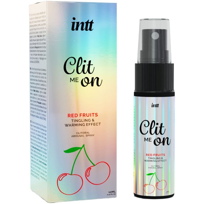 Збуджувальний спрей для клітора Intt Clit Me On Red Fruits Warming Effect 12мл зігріваючий ефект Збуджувальний спрей для клітора Intt Clit Me On Red Fruits Warming Effect 12мл зігріваючий ефект