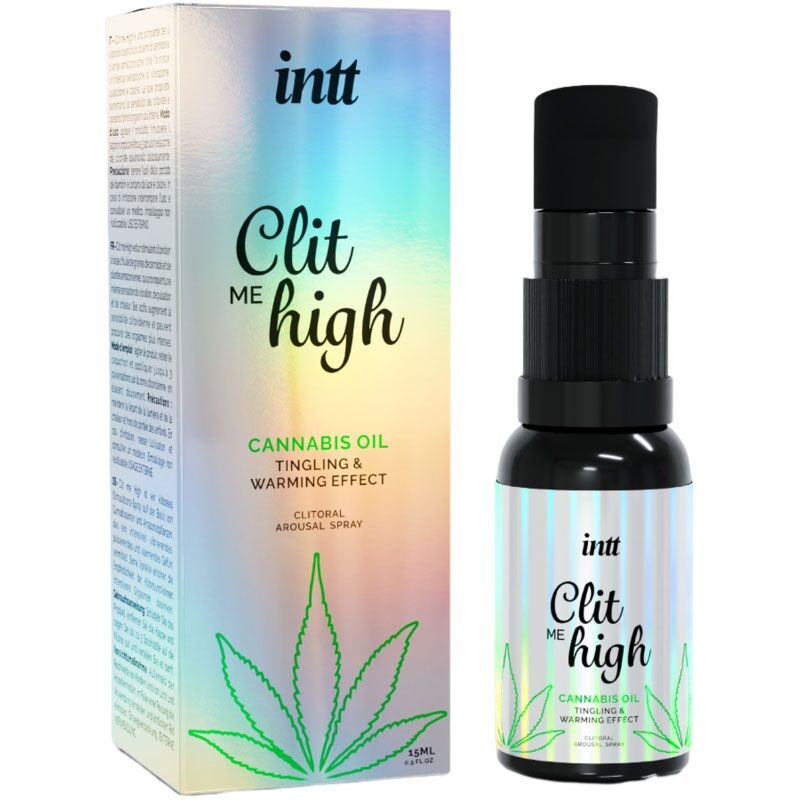 Збуджувальний гель для клітора Intt Clit Me On High Cannabis Oil 15 мл, сильна стимуляція Збуджувальний гель для клітора Intt Clit Me On High Cannabis Oil 15 мл, сильна стимуляція