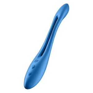 Універсальний гнучкий вібратор для пар Satisfyer Elastic Game Dark Blue