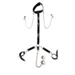 Бондажний набір з металевим анальним гаком Art of Sex Beatrice Bondage set with anal hook № 4