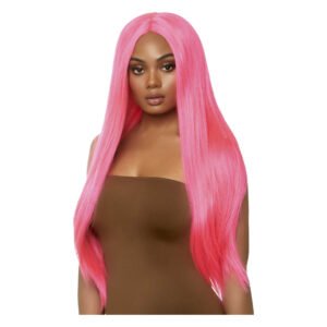 Перука Leg Avenue 33″ Long straight center part wig neon pink