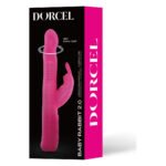 Вібратор-кролик Dorcel Baby Rabbit Magenta 2.0 з перлинним масажем і головкою, що обертається