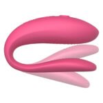 Смарт-вібратор для пар We-Vibe Sync Lite Pink, 10 віброрежимів, можна поєднувати з проникним сексом