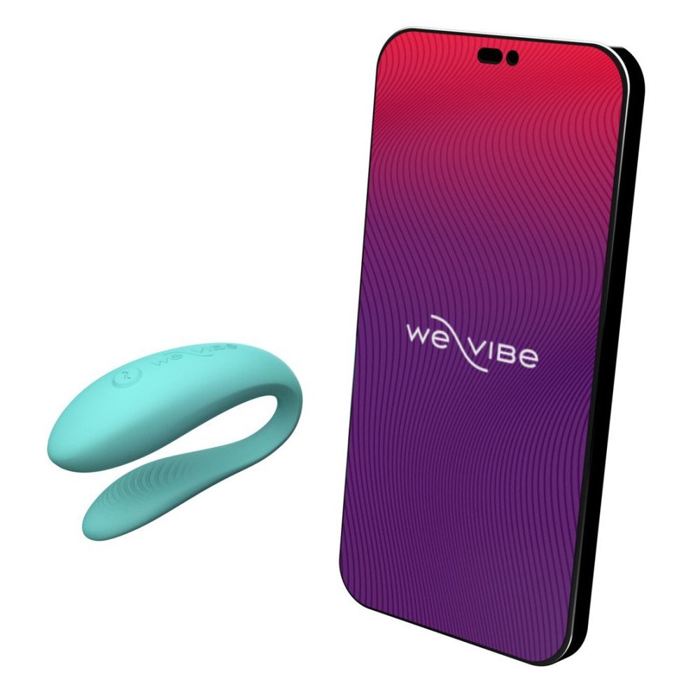 Смарт-вібратор для пар We-Vibe Sync Lite Aqua, 10 віброрежимів, можна поєднувати з проникним сексом Смарт-вібратор для пар We-Vibe Sync Lite Aqua, 10 віброрежимів, можна поєднувати з проникним сексом