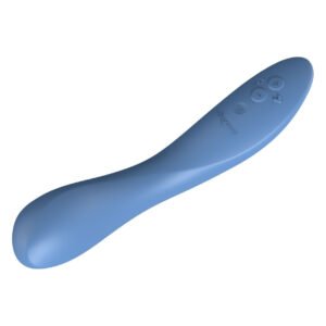 Смарт-вібратор We-Vibe Rave 2 Twisted Pleasure Blue, для точки G та входу в піхву, 2 мотори