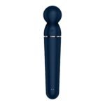 Вібромасажер Satisfyer Planet Wand-er Blue/Rosegold, дуже потужний, бездротовий
