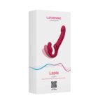 Безремінний смарт-страпон Lovense Lapis vibrating strapless strap-on, 3 мотори