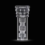 Мастурбатор Blush Rize – Luz Glow in the Dark Masturbator – Clear, всмоктування, світиться в темряві