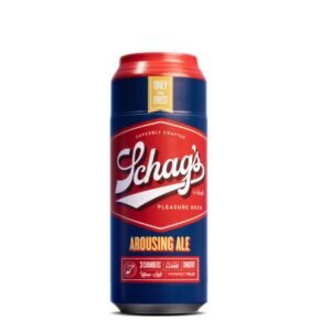 Самозмащувальний мастурбатор SCHAG'S AROUSING ALE FROSTED у вигляді банки пива