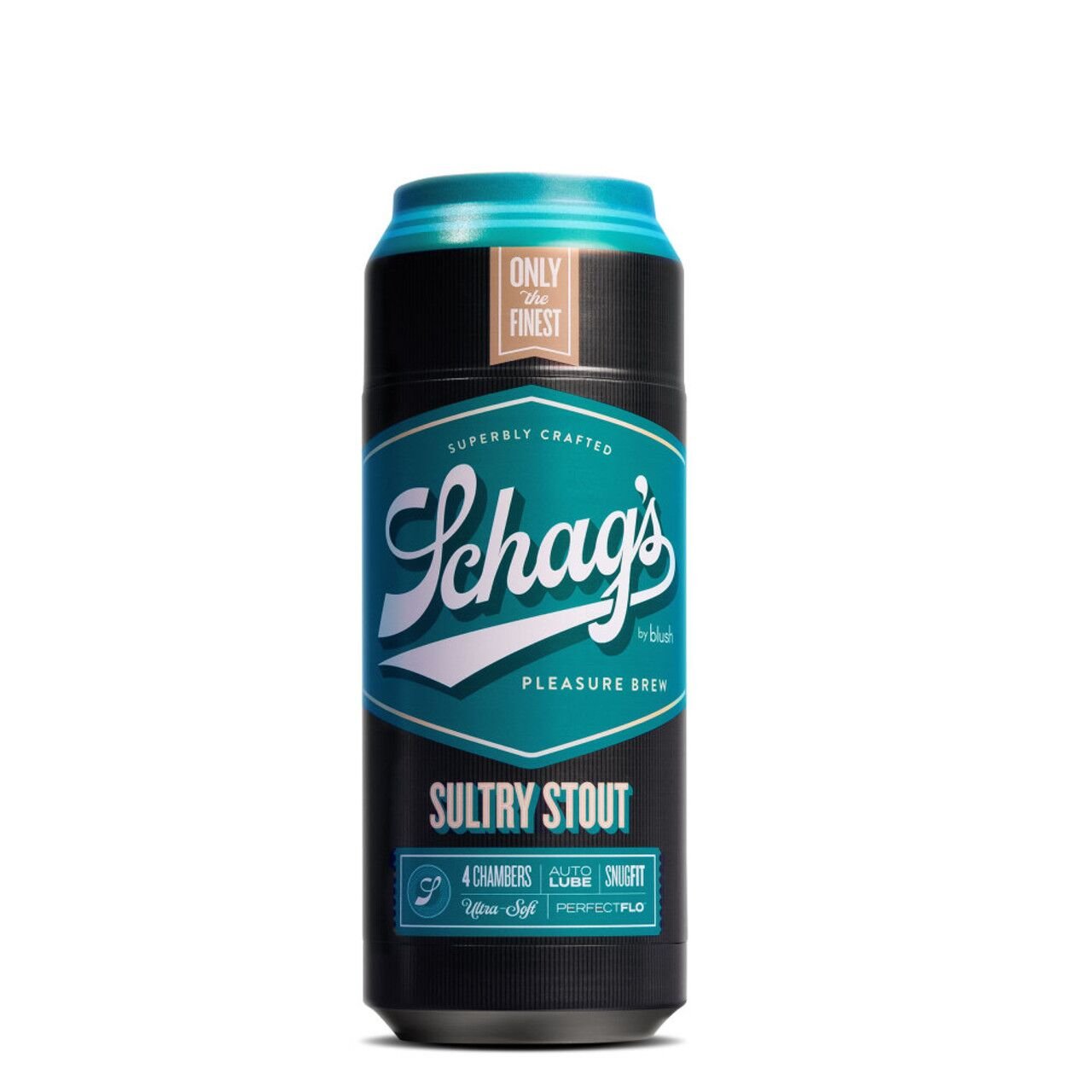 Самозмащувальний мастурбатор Blush Schag's Sultry Stout у вигляді банки пива Самозмащувальний мастурбатор Blush Schag's Sultry Stout у вигляді банки пива
