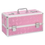 Великий кейс для зберігання секс-іграшок BMS Factory Large Lokable Vibrator Case Pink, кодовий замок