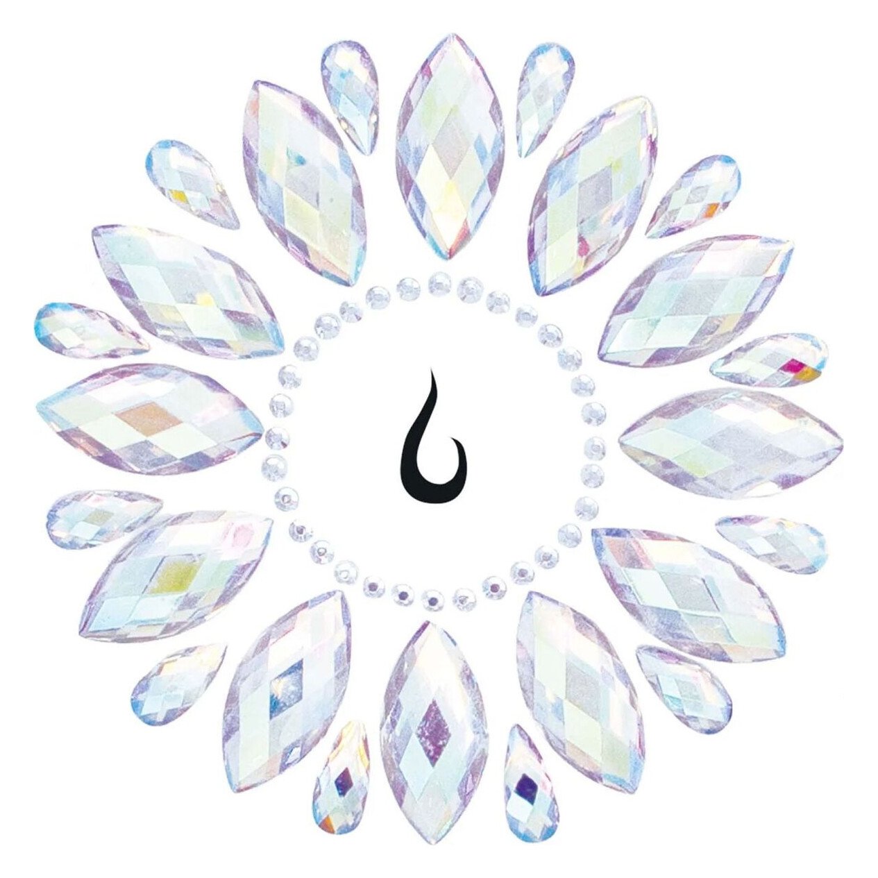 Стрази-прикраси для тіла Leg Avenue Fluer body jewels sticker, наліпки Стрази-прикраси для тіла Leg Avenue Fluer body jewels sticker, наліпки