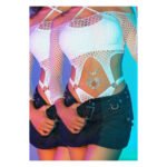 Стрази-прикраси для тіла Leg Avenue Novalie body jewels sticker, наліпки