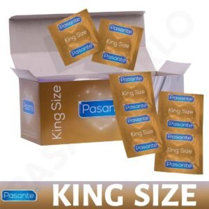 Презервативи великого розміру Pasante King Size латексні (ціна за упаковку, 144 шт.)