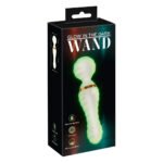 Вібратор мікрофон рельєфний You2Toys GITD Wand Vibrator, світиться у темряві