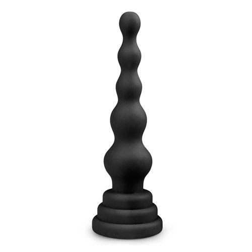 Анальна ялинка силікон Easy Toys Beaded Cone чорна, 16.5 см Анальна ялинка силікон Easy Toys Beaded Cone чорна, 16.5 см