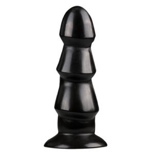 Анальний плаг для фістингу All Black AB40 12 см х 6 см, чорний