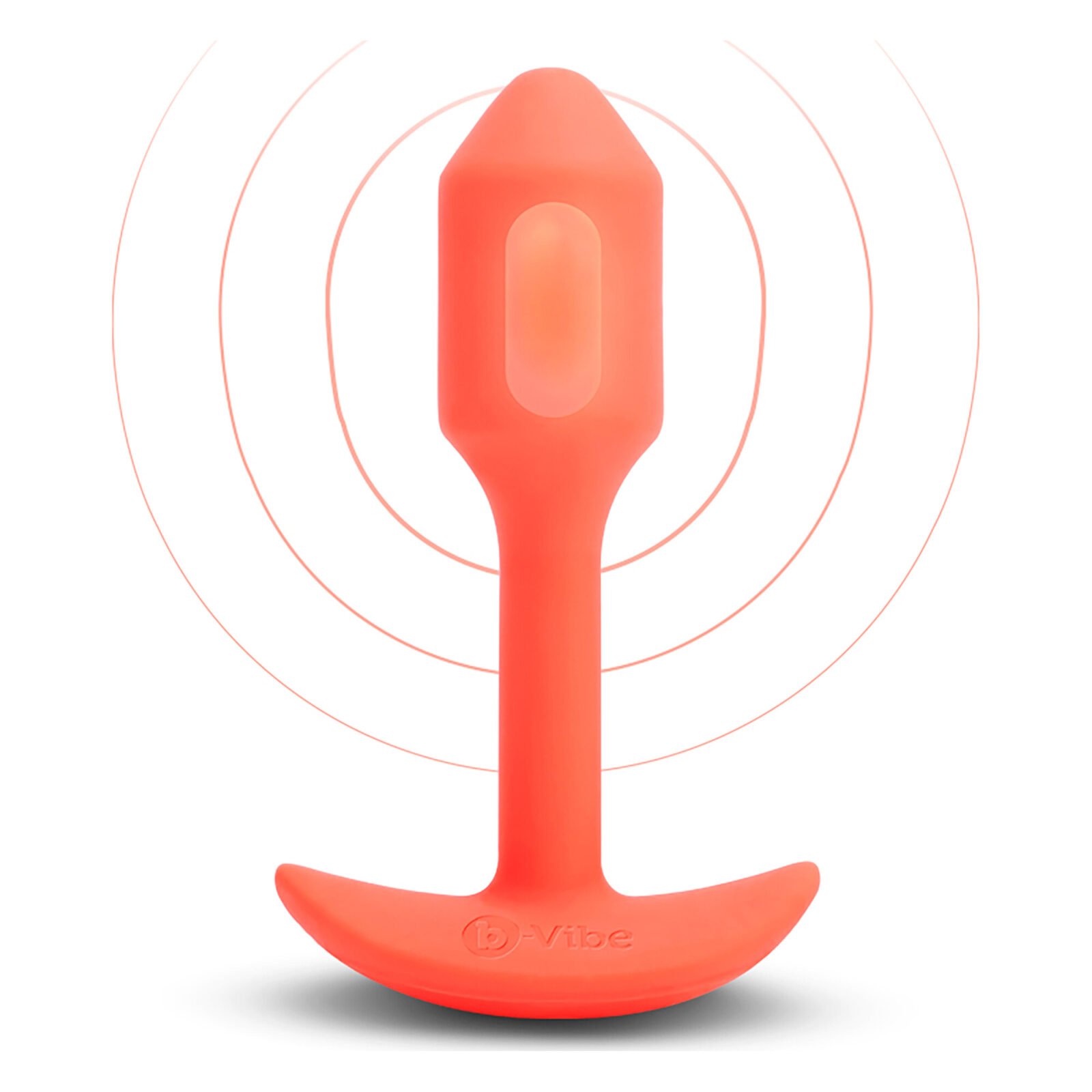 Анальна пробка з вібрацією розміру S B-Vibe Vibrating Snug Plug 1, помаранчева Анальна пробка з вібрацією розміру S B-Vibe Vibrating Snug Plug 1, помаранчева
