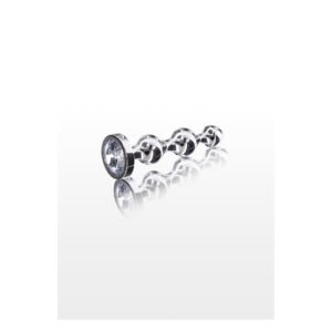 Анальна ялинка металева з каменем Toy Joy Anal Play Diamond Star Beads, Small