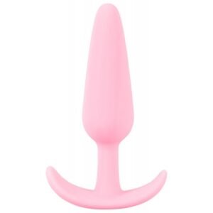 Анальна пробка із стопером Cuties Plugs, рожева