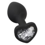 Анальна пробка з каменем You2Toys Silicone Butt Plug, силікон