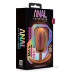 Анальна пробка із зміщеним центром тяжіння Blush Anal Adventures Matrix силіконова, рожеве золото