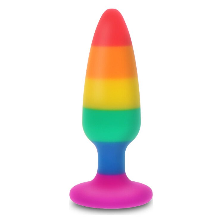Анальна пробка TOY JOY Hunk Plug, L, різнокольорова, 13 х 3.9 см Анальна пробка TOY JOY Hunk Plug, L, різнокольорова, 13 х 3.9 см
